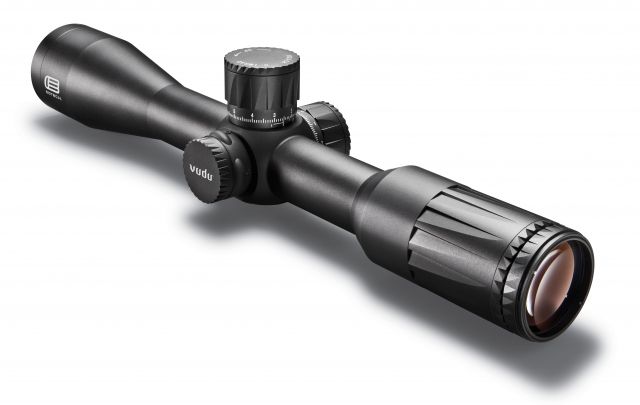USED EOTech Vudu Rifle Scope 2.5-10x44mm 30mm Tube First Focal Plane H59 Reticle Black VDU2-10FFH59 EDEMO2 Condition Parts Only/Salvage Defective - EOTech