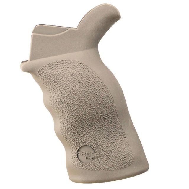 ERGO Grip AR-15/M-16 Ambidextrous Tactical Deluxe Pistol Grip Dark Earth E - Ergo