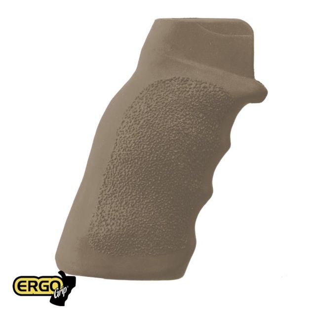 EDEMO Ergo Grip AR-15/M-16 Flat Top Tactical Deluxe Grip Suregrip Dark Earth  EDEMO2 - Ergo