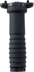 Ergo Grip Handguard Mounted Vertical Front Grip Black - Ergo