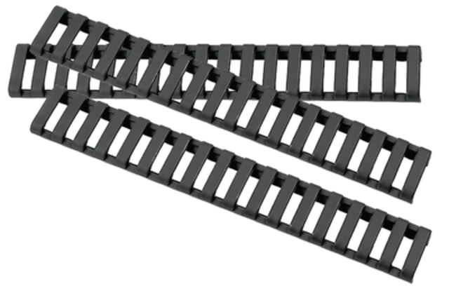 Ergo 18-Slot Ladder Low-Pro Rail Cover 3-Pack 1 each per Pack Black B