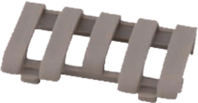 Ergo Grip Low-Pro 5-slot Picatinny Rail Wire Loom Dark Earth