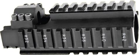 EDEMO ERGO Grip AR-15 M4 Forward Rail f/Front Sight Base  EDEMO6 Used Condition Fair - Ergo