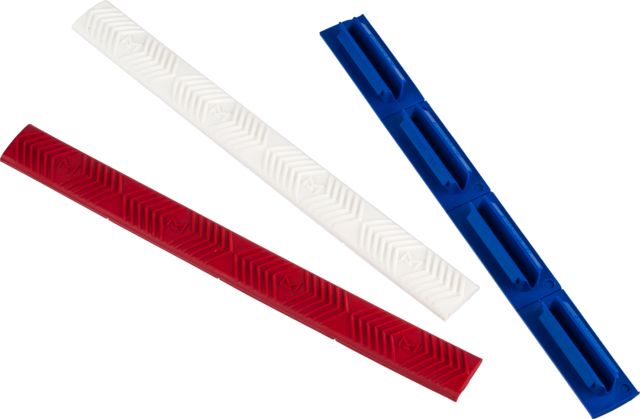 ERGO Modular Wedgelok Rail Covers 3 Pack Red/White/Blue - ERGO