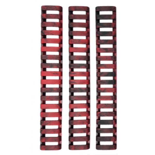 EDEMO Ergo 18-Slot Ladder Low-Pro Rail Cover 3-Pack Inferno Camo  EDEMO1 - ERGO