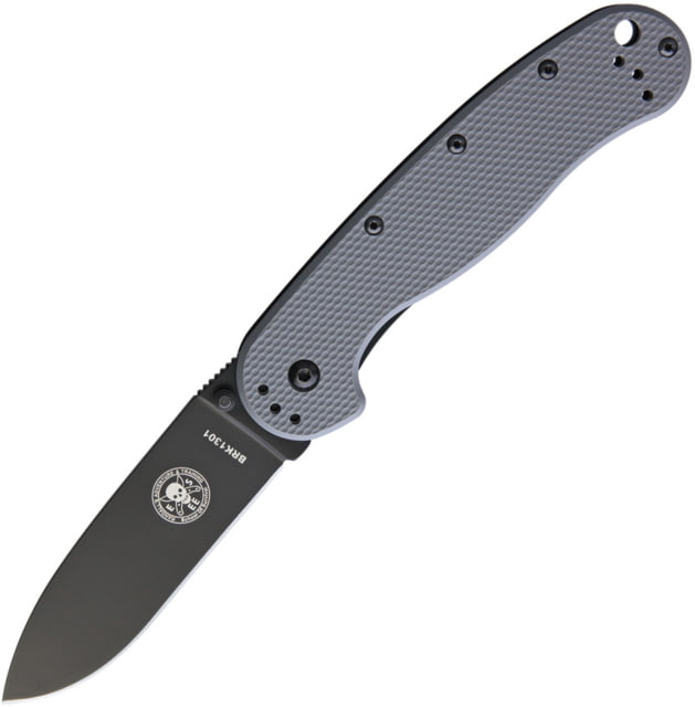 Esee Avispa Framelock Foliage Folding Knife 3.5" black EDP coated AUS-8 stainless blade Foliage green textured G10 handle with black stain - Esee