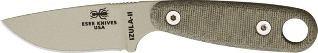 Esee Izula II DT with Kit Fixed Blade Knifecordringsfirerodwhistlehookhardwarecard ESIZ2DTKIT