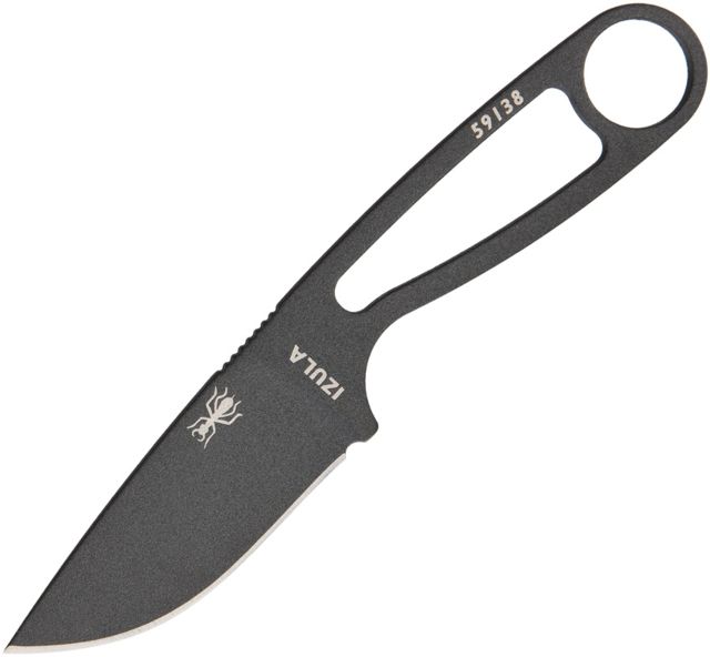 Esee Izula Tactical Fixed Blade Knife 1095 Carbon Steel Skeletonized Handle