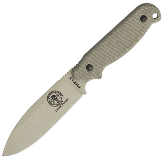 ESEE Laser Strike Tan powder coated ES - Esee