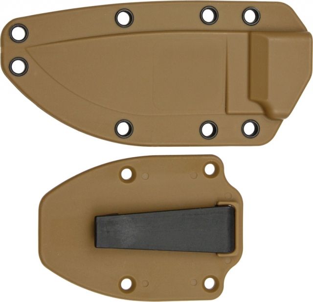 Esee Model 3 Sheath Brown w/ Boot Clip - Esee