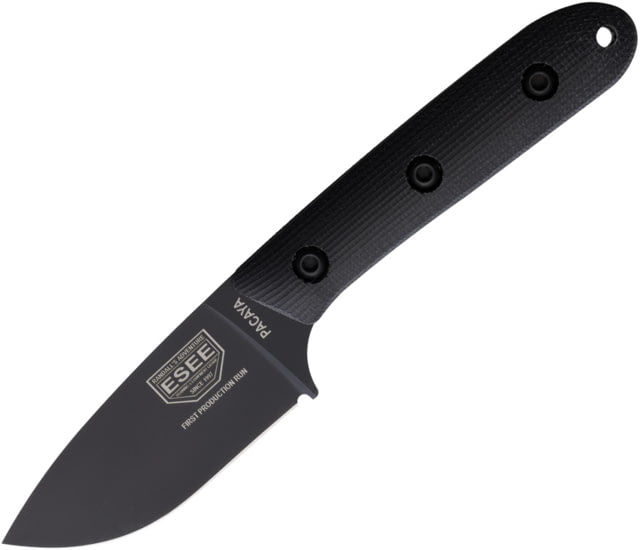 Esee Pacaya Fixed Blade Black ESPACAYA3VB - Esee