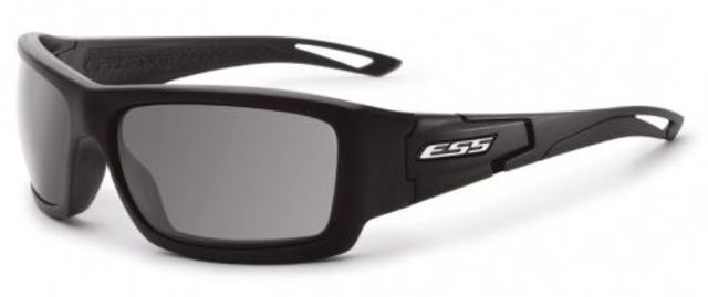 ESS Credence Ballistic Sunglasses Black Frame Smoke Gray Lens - Ess