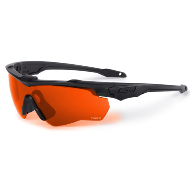ESS CrossBlade NARO Blk 3LS Laser LPL-5+ Safety Glasses Black Unisex - Ess
