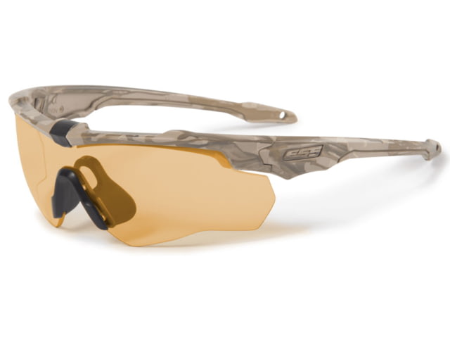 ESS Crossblade Spin Camo Bone W/ Hi-def Bronze/clear/smoke Gray Lenses - Ess