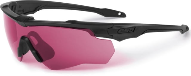 ESS Crossblade Standard LPL-5 One Glasses Black Frame Lazer Lens - Ess