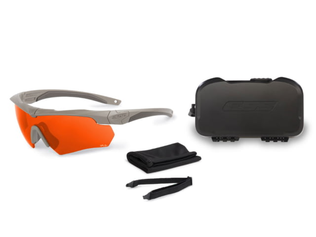 ESS Crossbow ONE Tan Laser LPL-5+ Safety Glasses Tan Unisex - Ess