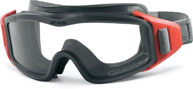 ESS Asian-Fit FirePro Mil Spec Goggles w/ Orange/Gray Frame - Ess
