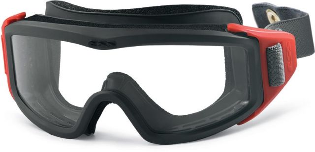 ESS FirePro-EX Firefighting/Rescue/EMS Protective Goggles Black/Red - Ess