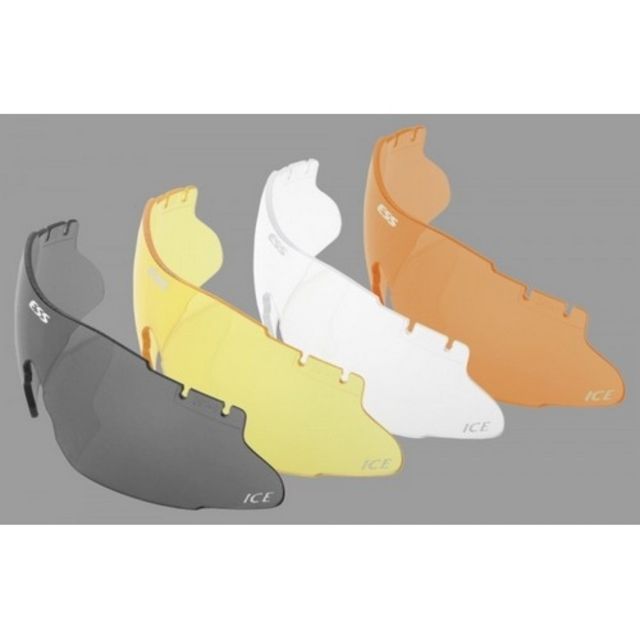 ESS ICE NARO Eyeshield Replacement Lens Smoke Gray NARO - Ess