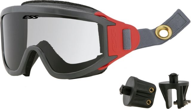 ESS X-Tricator Goggles w/ Speed Clip Strap & ANSI Z87 Compliant - Ess