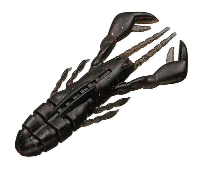 Evergreen Claw Motion Creature Soft Bait Pack of 1 3in Black Shrimp/Miso
