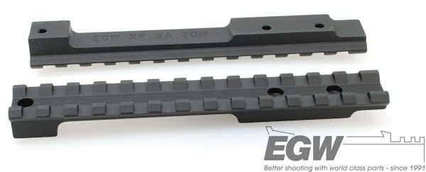 Evolution Gun Works Picatinny Scope Mount Remington Model XP-100 Short Action 0 MOA Black