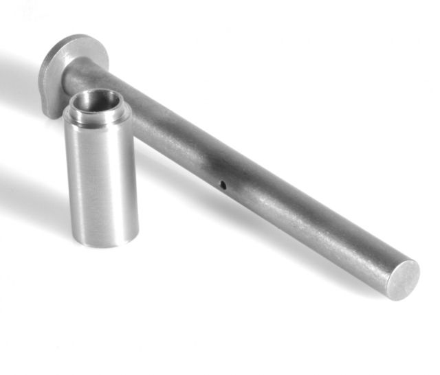 Evolution Gun Works 1 Piece Guide Rod w/Hole 5in .326in Stainless Steel Stainless - Evolution Gun Works