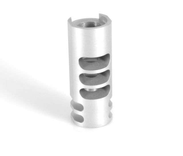 Evolution Gun Works CNC 7-Port 5-Chamber Bushing Compensator .575in x 40 Aluminum - Evolution Gun Works