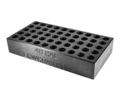 Evolution Gun Works Ammo Chamber Checker 40 SW 50-hole - Evolution Gun Works