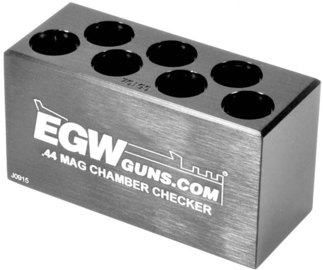 Evolution Gun Works Ammo Chamber Checker .44 Mag 7-Hole Black - Evolution Gun Works
