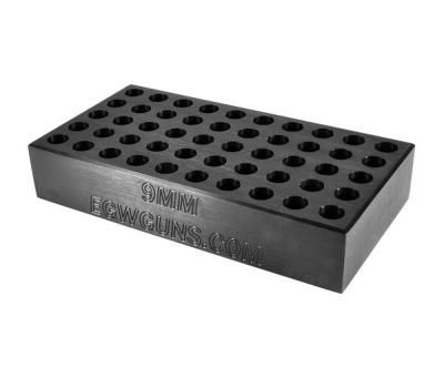 Evolution Gun Works Ammo Chamber Checker 9 mm 50-hole - Evolution Gun Works