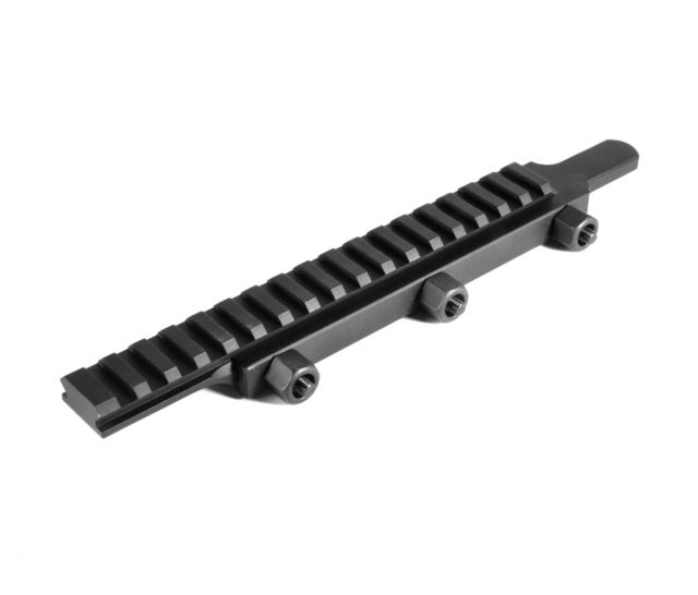 Evolution Gun Works AR Extendariser Picatinny Rail Scope Mount Clamp-on 20 MOA 9in Aluminum Black
