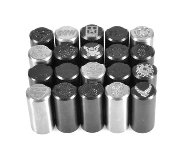 Evolution Gun Works Barrel Bushing and Monogrammed Spring Plug Set .701 OD Gunsmith Fit Angle Bore Blue - Evolution Gun Works
