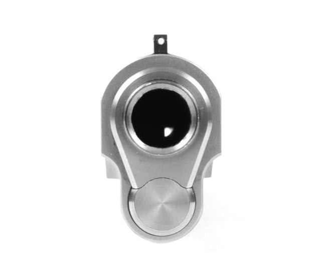 Evolution Gun Works Barrel Bushing and Monogrammed Spring Plug Set .703 OD Gunsmith Fit Angle Bore Stainless - Evolution Gun Works
