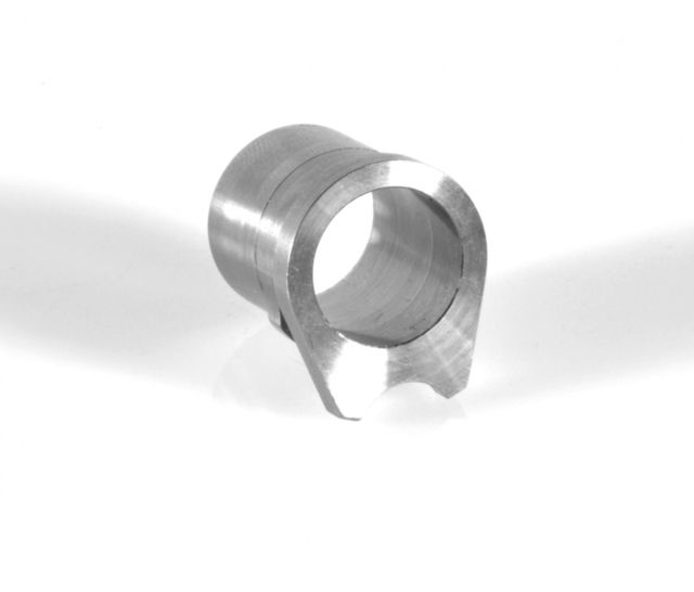 Evolution Gun Works Thick Flange Barrel Bushing Drop-in Govt .699 OD .580 Angle Bore .125in Stainless Steel - Evolution Gun Works