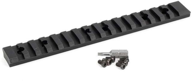 USED Evolution Gun Works EGW Hunter Benelli Lupo Picatinny Rail 0 MOA Black - Evolution Gun Works