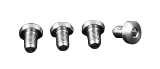 Evolution Gun Works Grip Screws Hex Shortened 3/32in Steel Stainless Pack of 4 - Evolution Gun Works