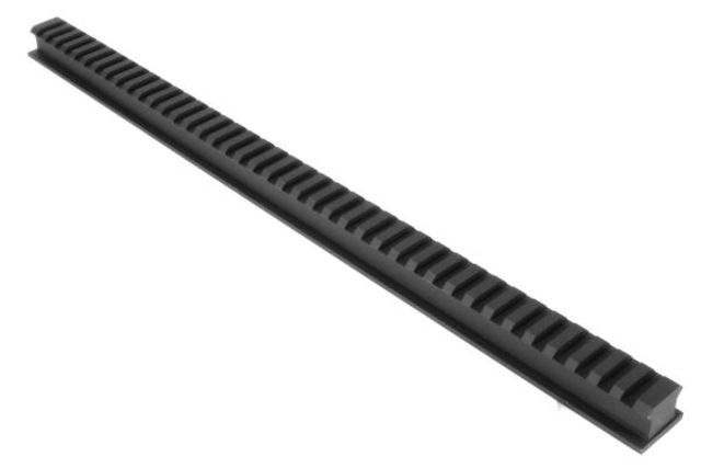 Evolution Gun Works HD Picatinny Rail Blank 16in 7075 Aluminum Black Anodize - Evolution Gun Works