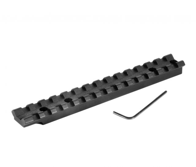 Evolution Gun Works Picatinny Rail Scope Mount Savage A17 A22 Mag 20 MOA Matte Black