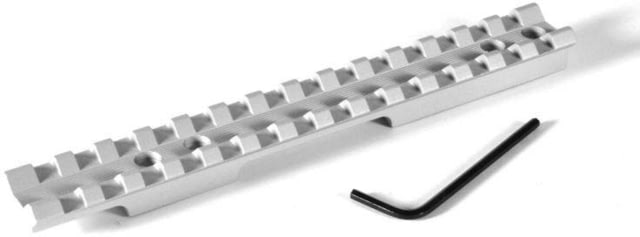 Evolution Gun Works Silver Savage 93 1-5/8in Ejection Port Picatinny Rail Scope Mount 0 MOA Black