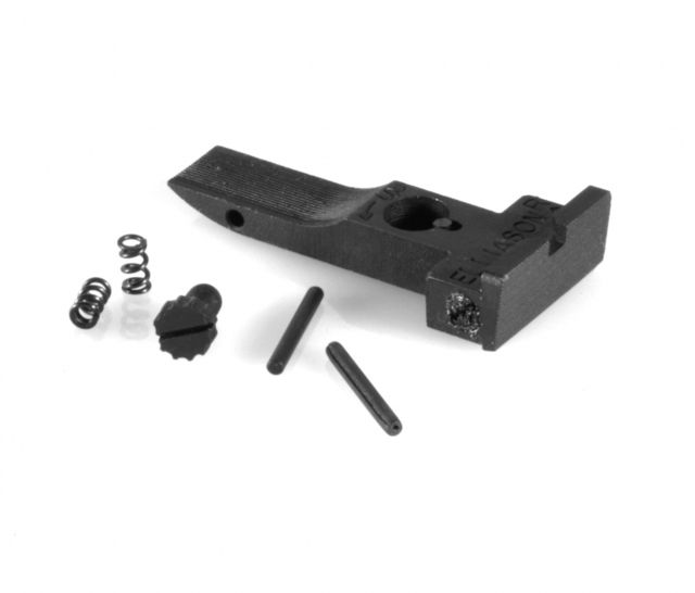 Evolution Gun Works Silverline Adj Rear Sight Gold Cup Elliason-type with Screw 2 Springs and Cross Pin Steel Stainless - Evolution Gun Works