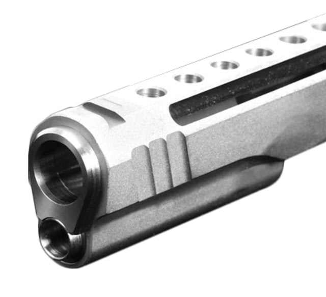 Evolution Gun Works Spring Plug Long Slide 6in Long Nose w/.332in Hole 2.33in .332in Stainless Steel - Evolution Gun Works