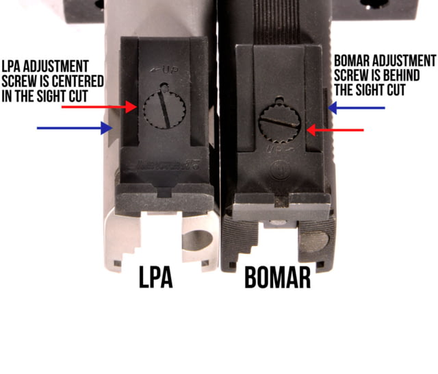 Evolution Gun Works Trijicon RMR Sight Mount Bomar 1.780in Aluminum Matte Black Hardcoat - Evolution Gun Works