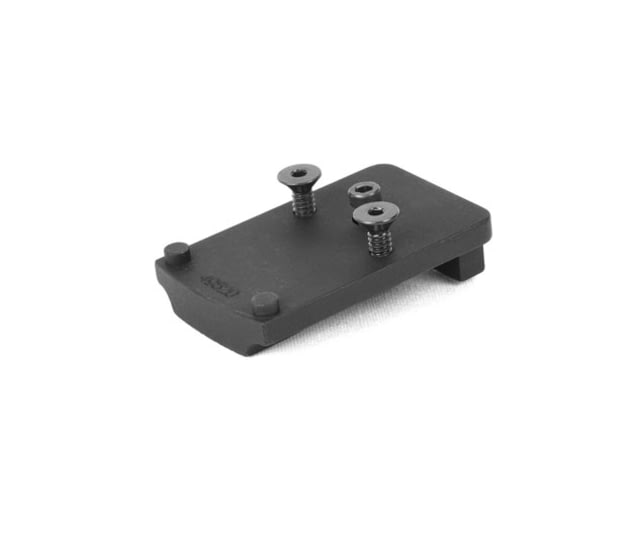 Evolution Gun Works Trijicon RMR Sight Mount Ruger Revolver 1.780in Aluminum Matte Black Hardcoat - Evolution Gun Works