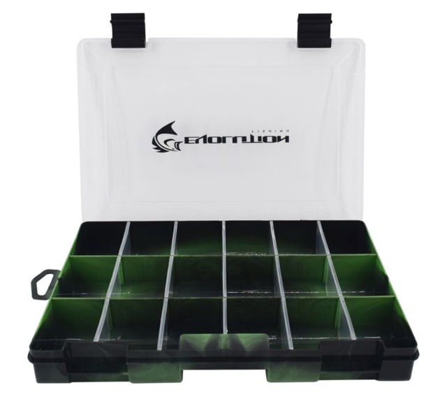 Evolution Outdoor Evolution Outdoor 3600 Fishing Drift Series Colored Tackle Tray Green/Black 3600 - $7.99 at Optics Planet