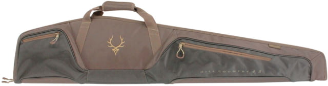 Evolution Outdoor Hill Country II Rifle Case 54"x11.5" 1680 Denier Poylester Green/Walnut Fits Scoped Rifles - Evolution Outdoor