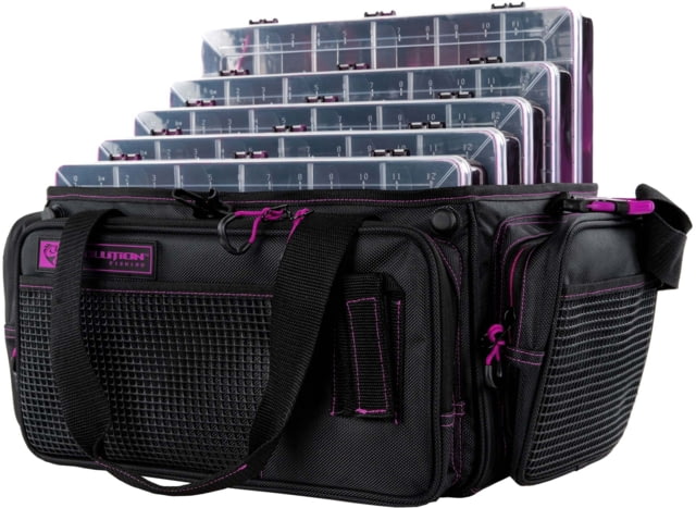 Evolution Outdoor Horizontal 3700 Drift Series Tackle Bags Purple/Black