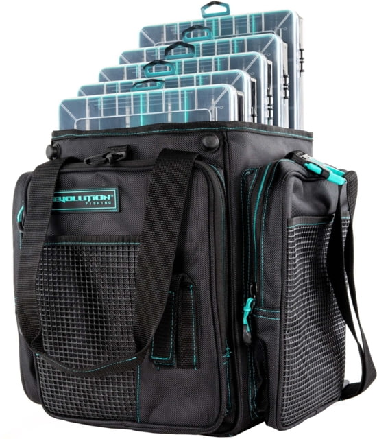 Evolution Outdoor Vertical 3700 Drift Series Tackle Bags Seafoam/Black