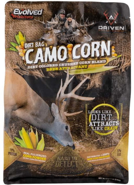 Evolved Habitats Dirt Bag Camo Corn 5 lb - Evolved Habitats