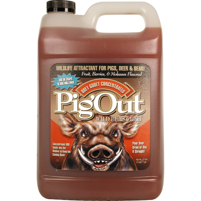 Evolved Habitats Evolved Habitats Pig Out Attractant Brown 1 gal. Black - Evolved Habitats